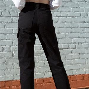 Brandy Melville/John Galt black carpenter pants